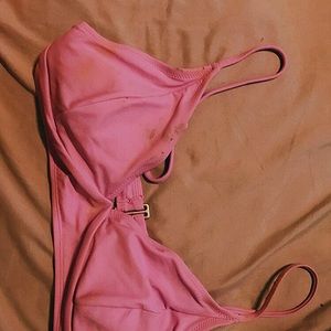 Purple pink Bikini Top